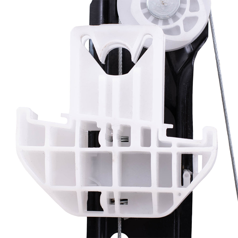 Passengers Rear Power Window Lift Regulator with Motor Assembly Compatible with 2000-2007 Focus 6S4Z5427000A