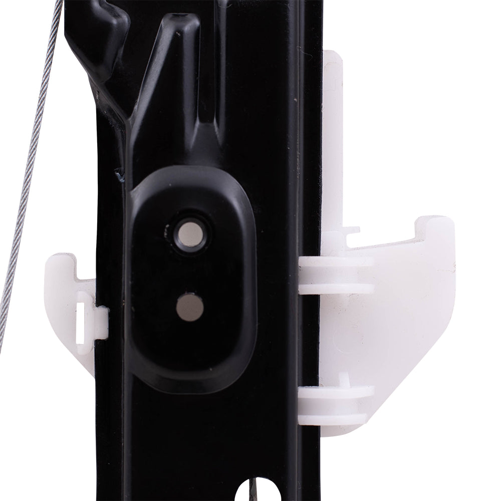 Passengers Rear Power Window Lift Regulator with Motor Assembly Compatible with 2000-2007 Focus 6S4Z5427000A