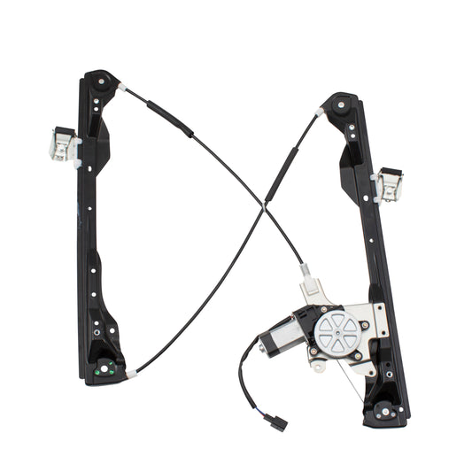 Drivers Front Power Window Lift Regulator with Motor Assembly Compatible with 00-07 Focus 4-Door Sedan Wagon Hatchback 6S4Z5423201BB