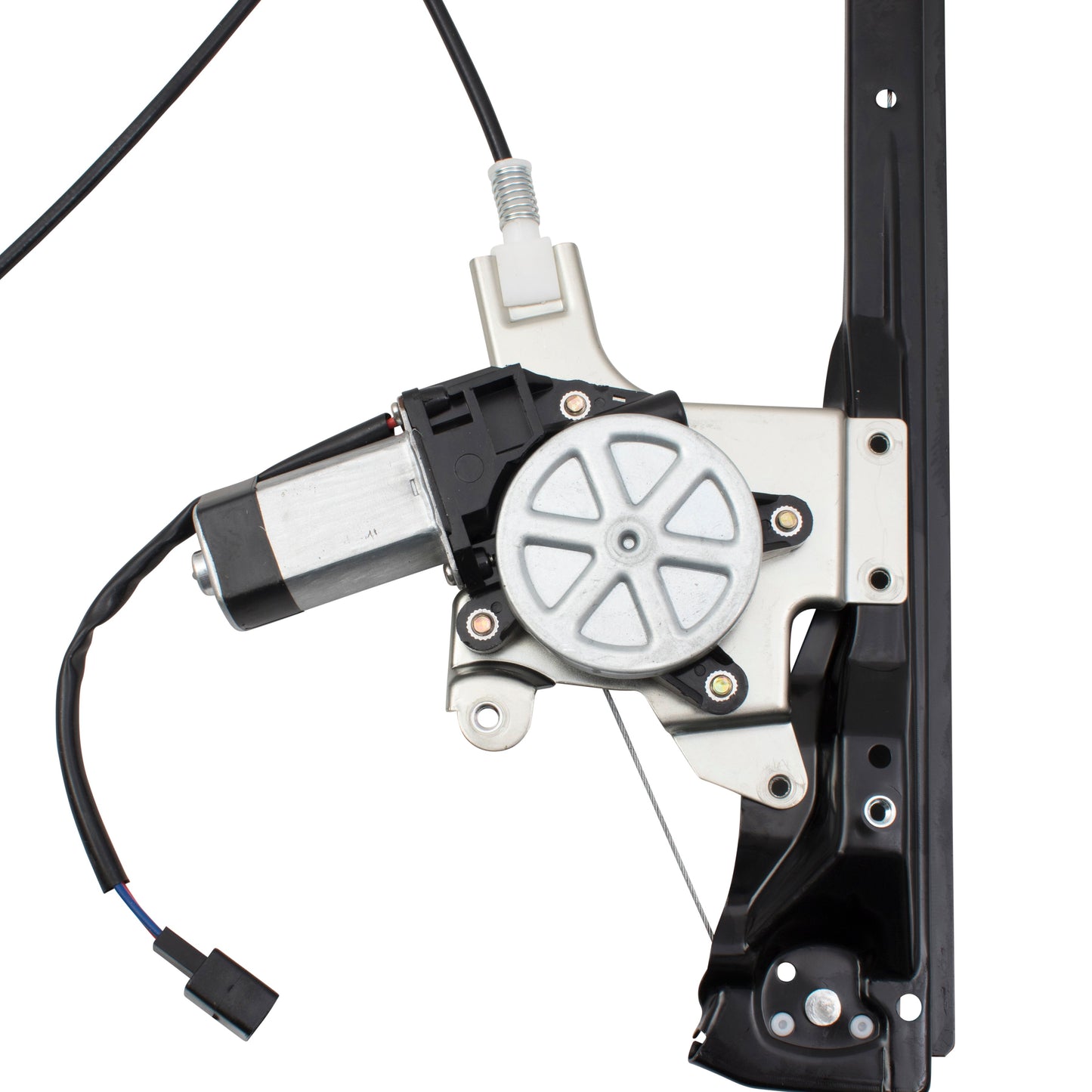 Drivers Front Power Window Lift Regulator with Motor Assembly Compatible with 00-07 Focus 4-Door Sedan Wagon Hatchback 6S4Z5423201BB