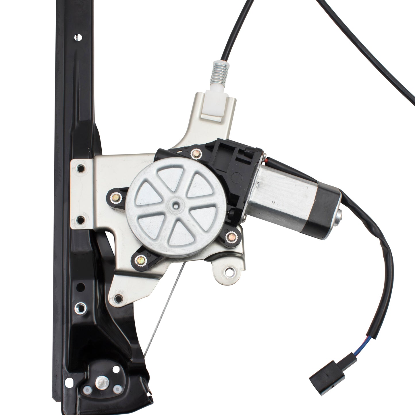 Passengers Front Power Window Lift Regulator with Motor Assembly Compatible with 2000-2007 Focus 4-Door Sedan Wagon Hatchback 6S4Z5423200BB