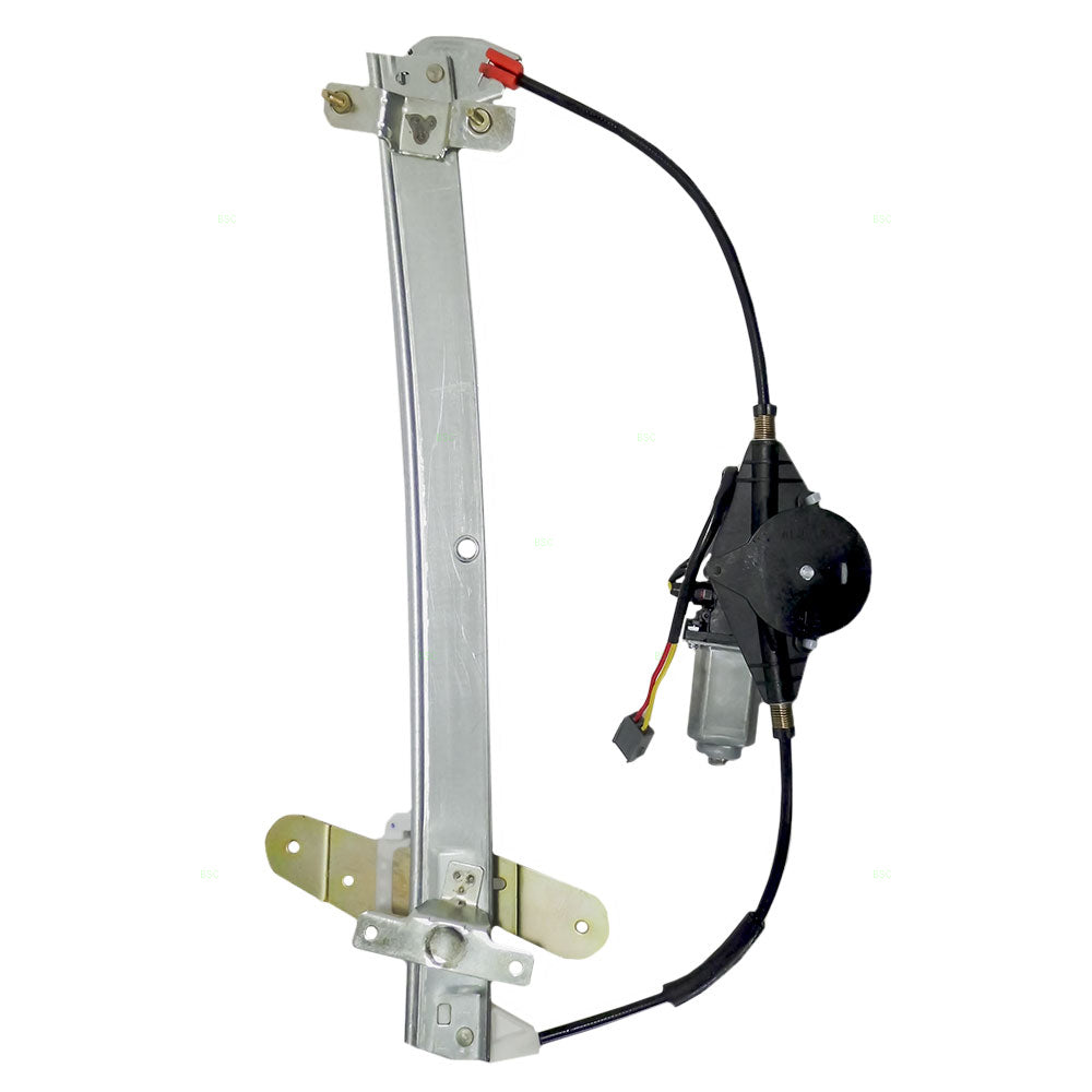 Drivers Front Power Window Lift Regulator with Motor Assembly Compatible with 1992-2011 Crown Victoria Grand Marquis