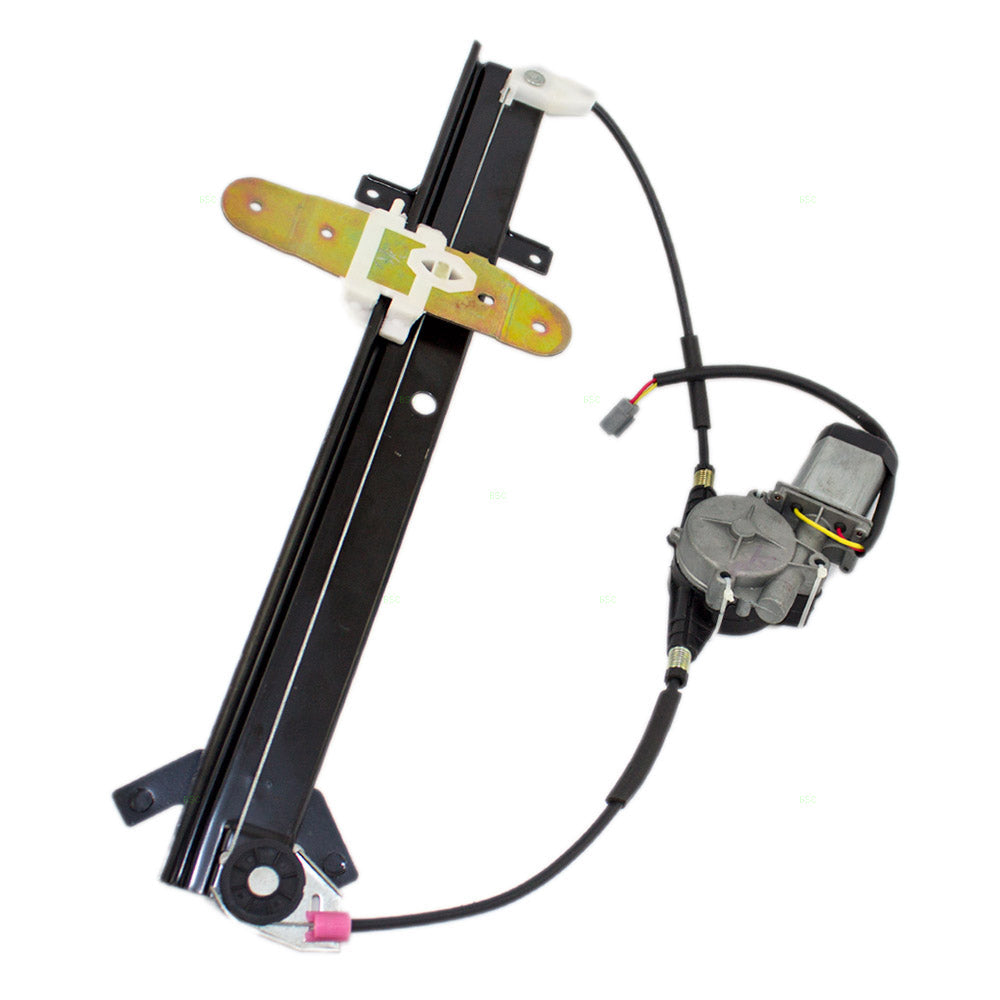 Driver Rear Power Window Regulator with Motor Assembly Compatible with 92-11 Crown Victoria 6W7Z5427009AA
