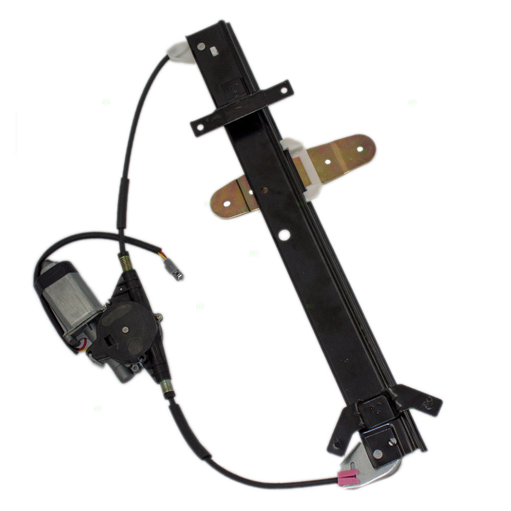 Driver Rear Power Window Regulator with Motor Assembly Compatible with 92-11 Crown Victoria 6W7Z5427009AA