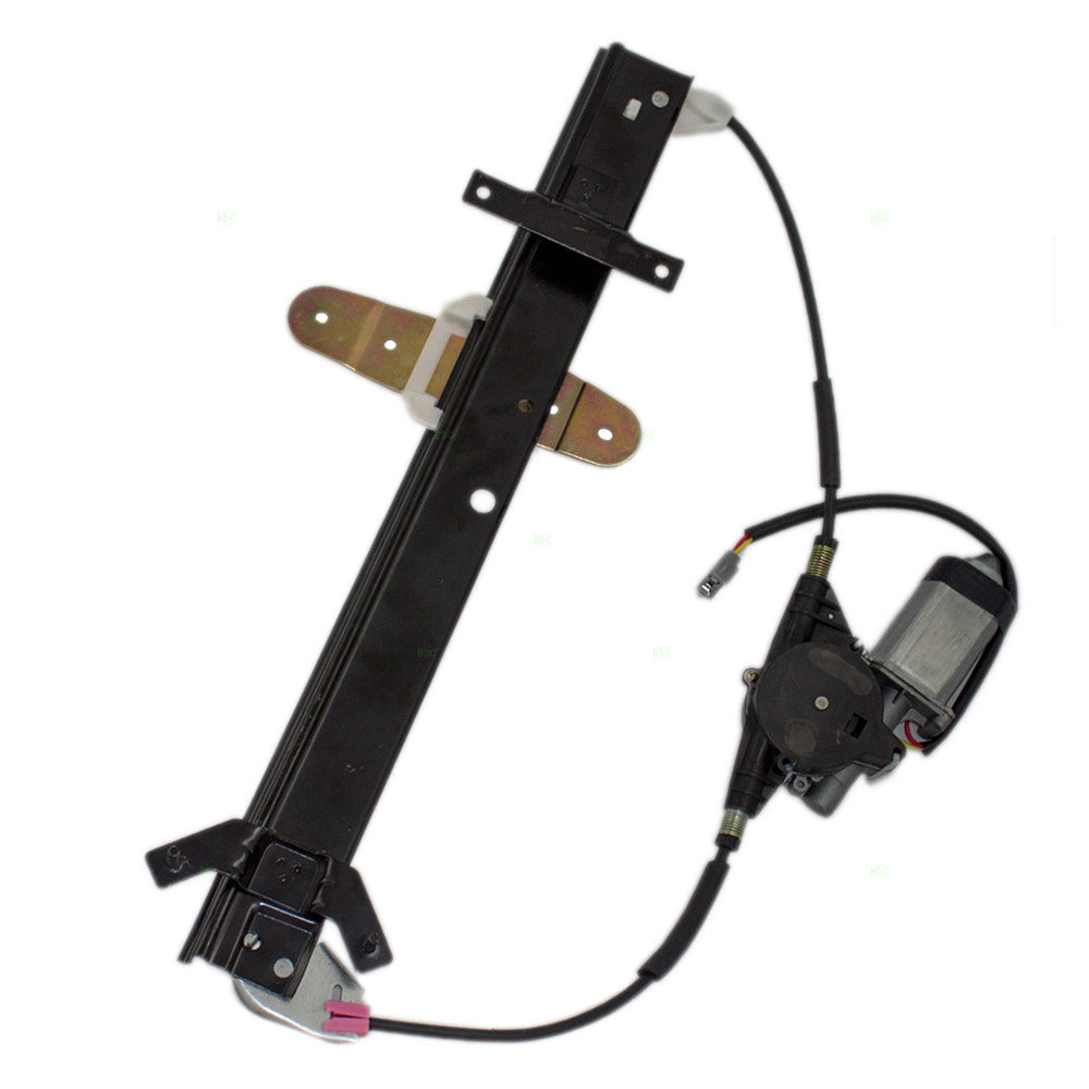 Passengers Rear Power Window Regulator with Motor Assembly Compatible with 92-11 Crown Victoria 6W7Z5427008AA