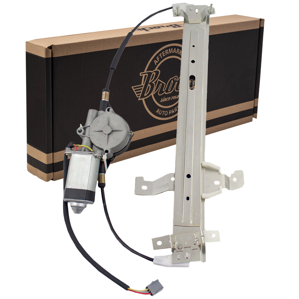 Passengers Front Power Window Regulator with Motor Assembly Compatible with 1990-1993 Town Car