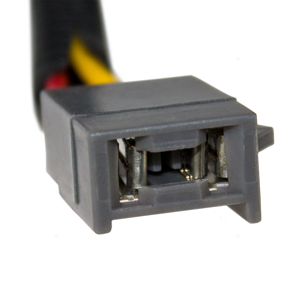 Driver and Passenger Rear Power Window Regulators & Motors Assemblies Compatible with 1990-1993 Town Car