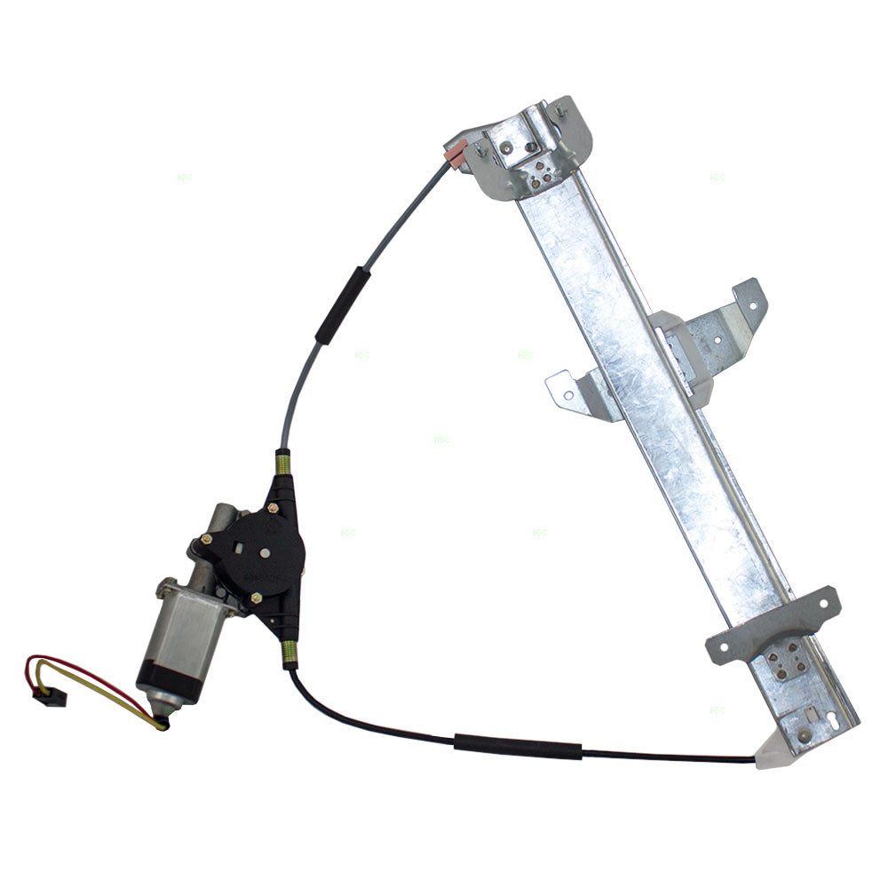 Passengers Rear Power Window Regulator with Motor Assembly Compatible with 1994 Town Car