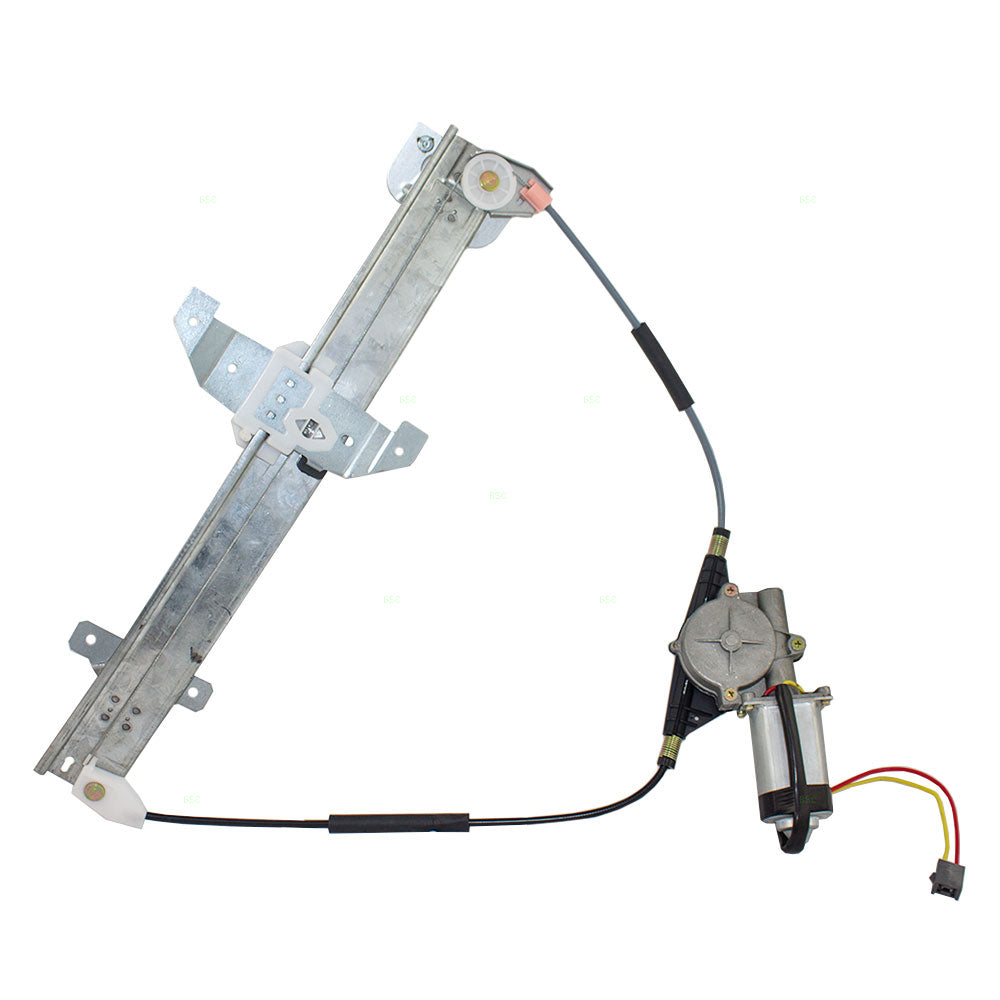 Passengers Rear Power Window Regulator with Motor Assembly Compatible with 1994 Town Car