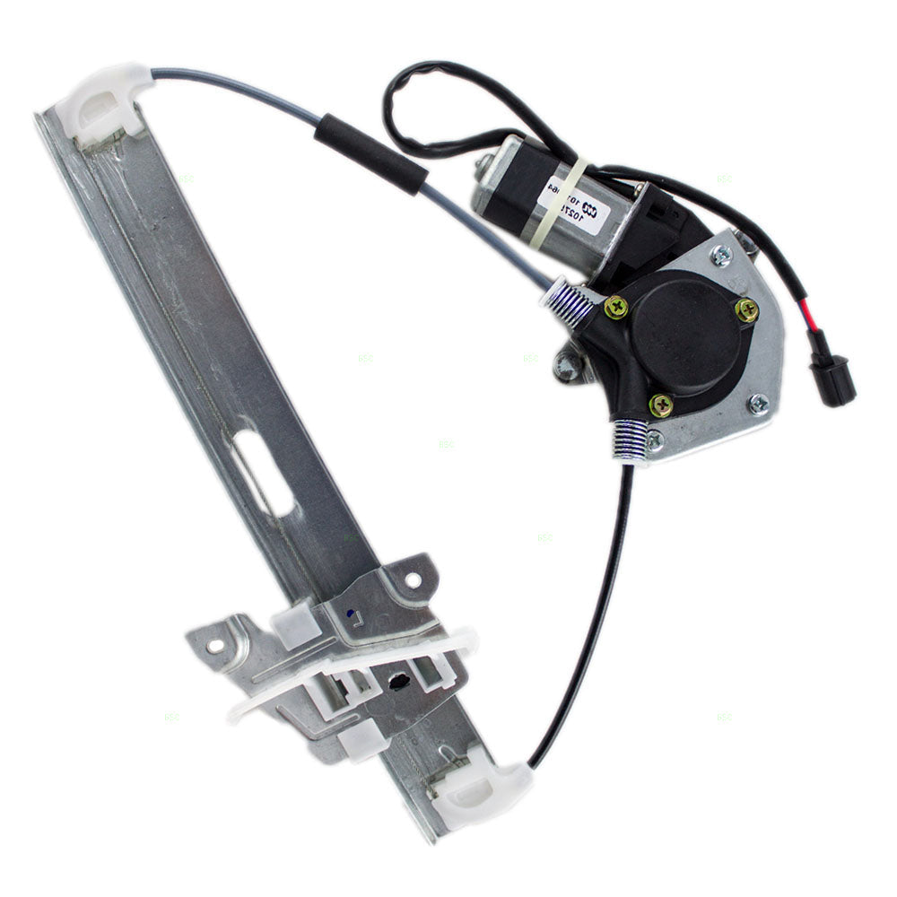 Passengers Rear Power Window Lift Regulator with Motor Assembly Compatible with 01-07 SUV 6L8Z7827000BA