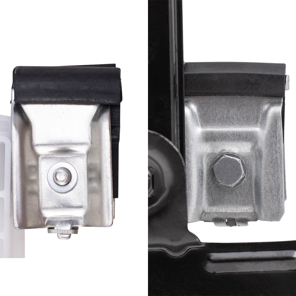 Front and Rear Driver Left Power Window Regulators with Motor Compatible with 2004-2008 Ford F-150