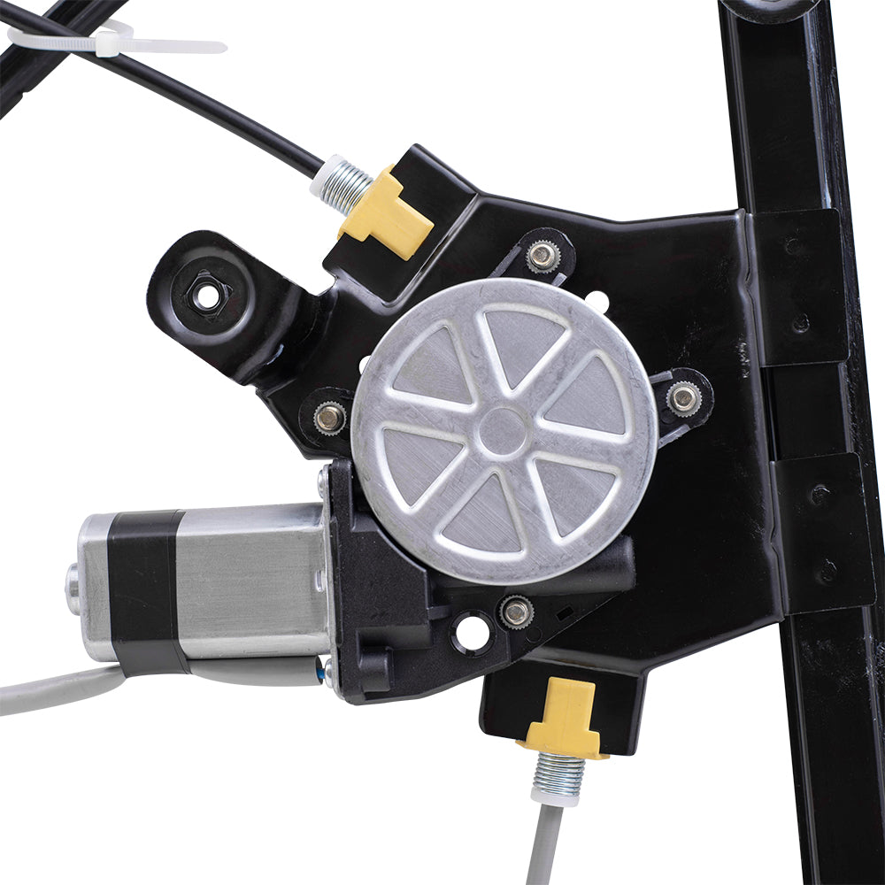 Drivers Front Power Window Lift Regulator with Motor Assembly Compatible with 04-08 F150 SuperCab Pickup Truck