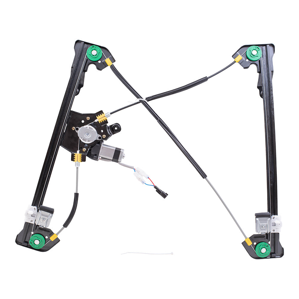 Drivers Front Power Window Lift Regulator with Motor Assembly Compatible with 04-08 F150 SuperCab Pickup Truck