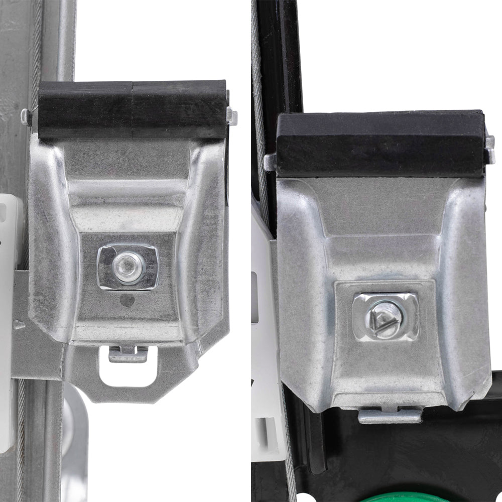 Front and Rear Driver Left Passenger Right Power Window Regulators with Motor 4 Piece Set Compatible with 2004-2008 Ford F-150