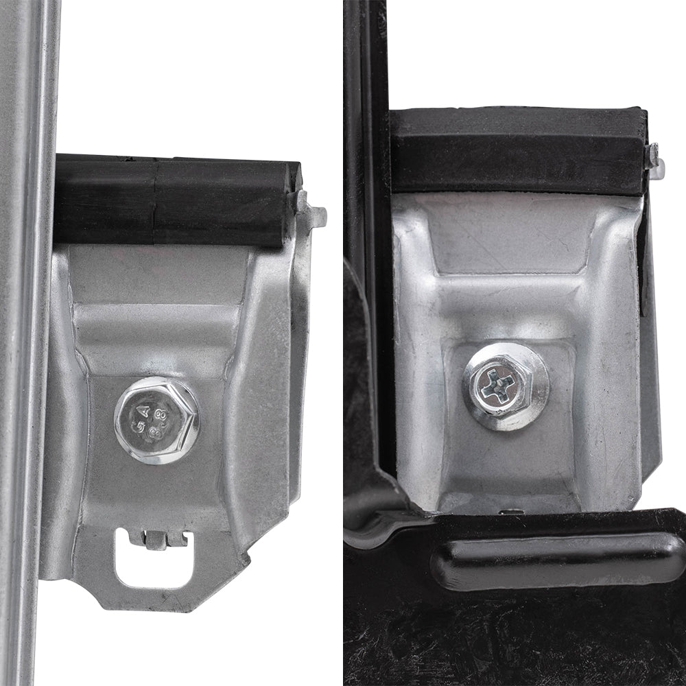 Front and Rear Driver Left Passenger Right Power Window Regulators with Motor 4 Piece Set Compatible with 2004-2008 Ford F-150