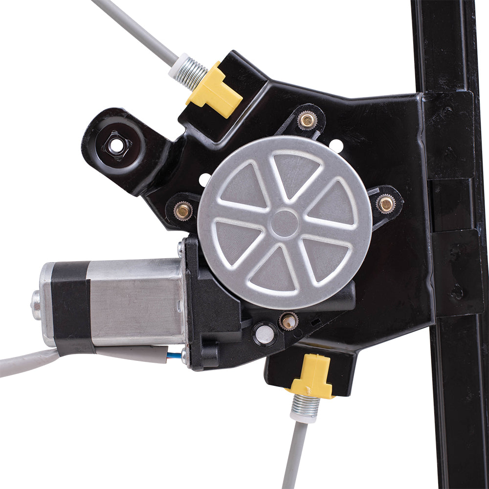 Drivers Front Power Window Lift Regulator with Motor Assembly Compatible with 04-08 F150 Regular/Crew Cab Pickup Truck 4L3Z1523201CA