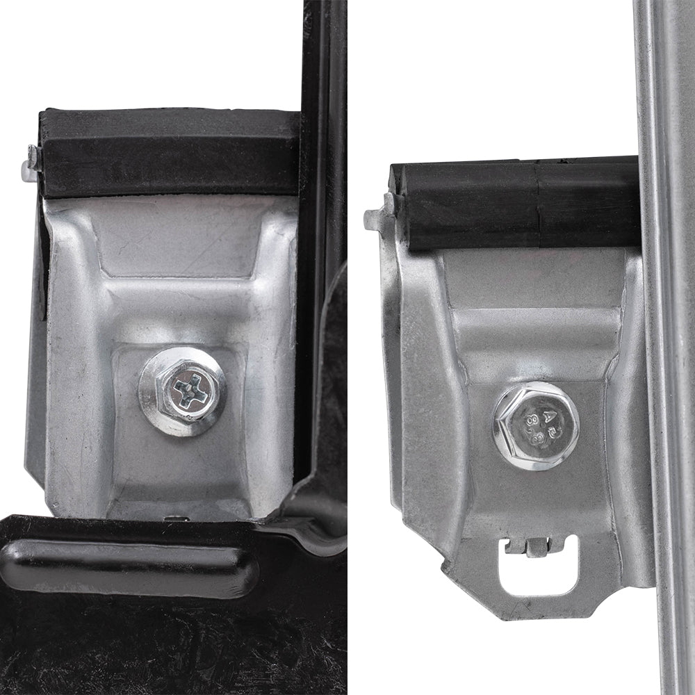 Front and Rear Passenger Right Power Window Regulators with Motor Compatible with 2004-2008 Ford F-150