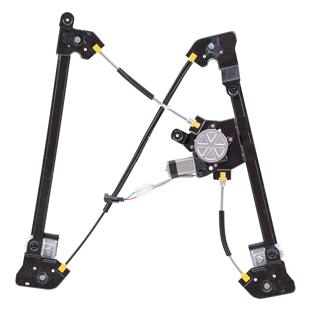 Drivers Front Power Window Lift Regulator with Motor Assembly Compatible with 04-08 F150 Regular/Crew Cab Pickup Truck 4L3Z1523201CA