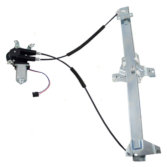 Power Window Regulator and Motor Assembly Front Passenger Side Right For 1992-2014 Ford E-150/E-250 1992-2005 Ford E-350 1999-2025 Ford E-350 Super Duty 2000-2025 Ford E-450 Super Duty 2002-2003 Ford E-550 Super Duty