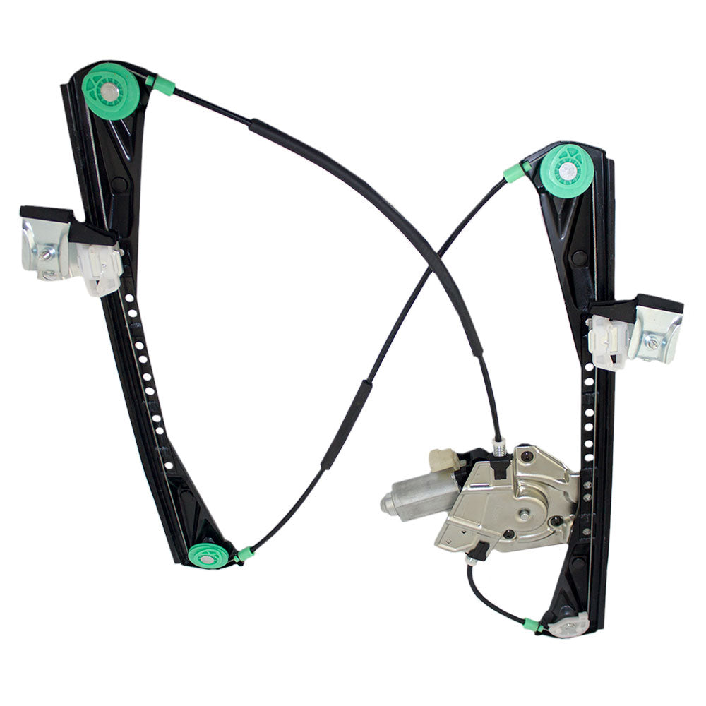 Passengers Front Power Window Lift Regulator with Motor Assembly Compatible with 2000-2002 LS S Type XR848082