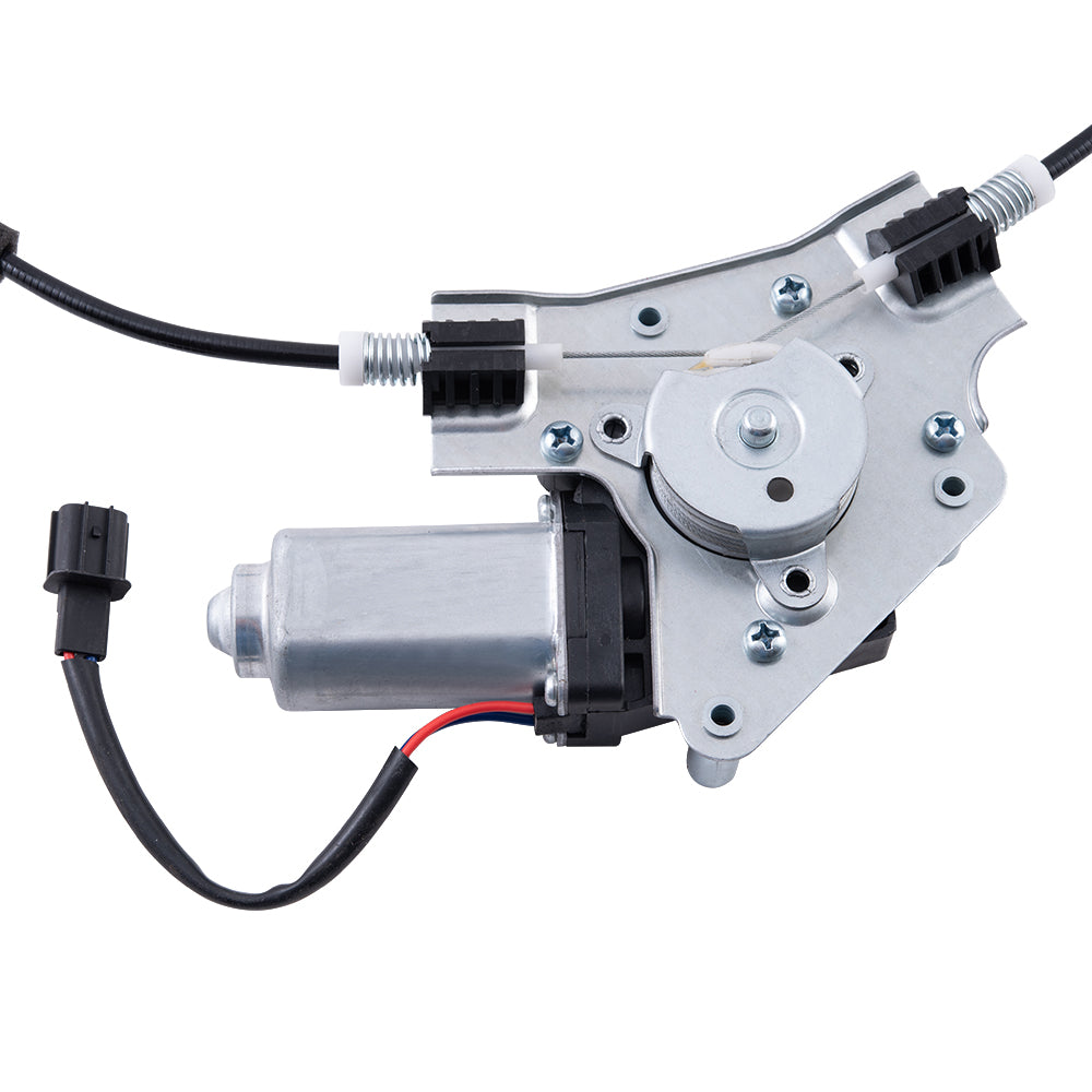 Driver and Passenger Front Power Window Lift Regulators & Motors Assemblies Replacement for Ford Mercury AL8Z7823201A AL8Z7823200A