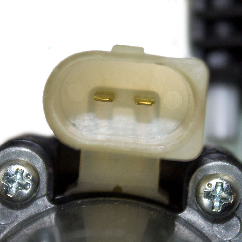 Power Window Regulators fit 2000-2007 Ford Focus 3 Door Front Set w/Motors