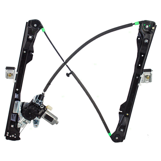Passengers Front Power Window Lift Regulator with Motor Assembly Compatible with 2000-2007 Focus 3 Door Hatchback 6S4Z6123200BB