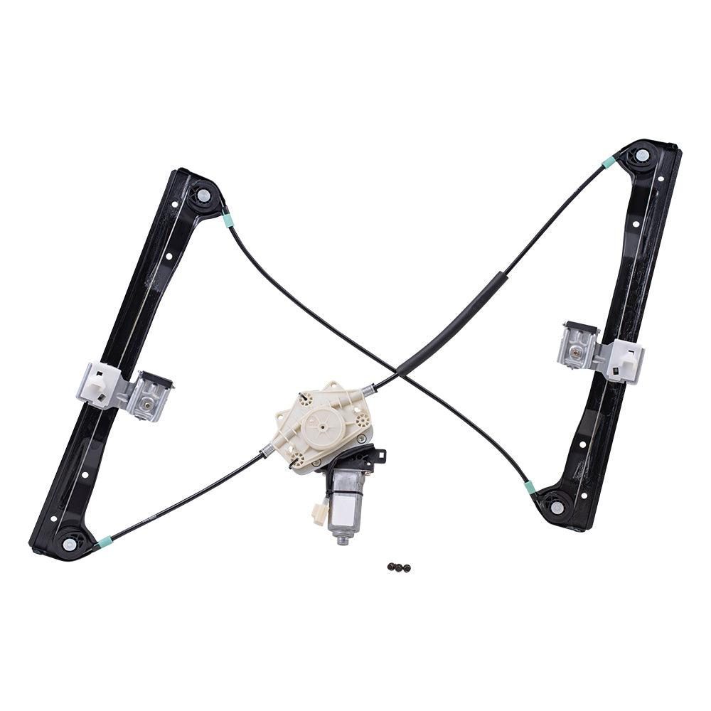 Drivers Front Power Window Lift Regulator with Motor Assembly Compatible with 06-12 Fusion Milan 8E5Z5423201A