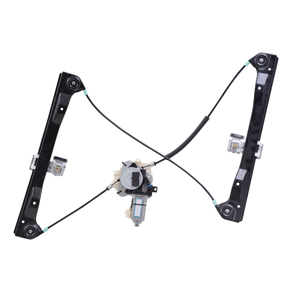 Driver and Passenger Front Power Window Lift Regulators & Motors Assemblies Compatible with 06-12 Fusion 06-11 Milan