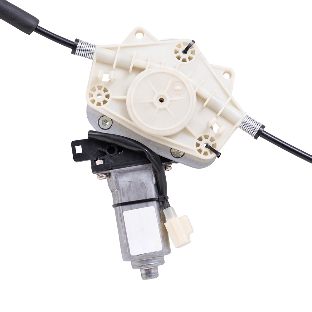 Driver and Passenger Front Power Window Lift Regulators & Motors Assemblies Compatible with 06-12 Fusion 06-11 Milan