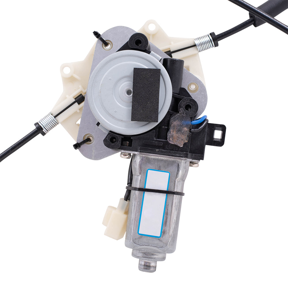 Driver and Passenger Front Power Window Lift Regulators & Motors Assemblies Compatible with 06-12 Fusion 06-11 Milan