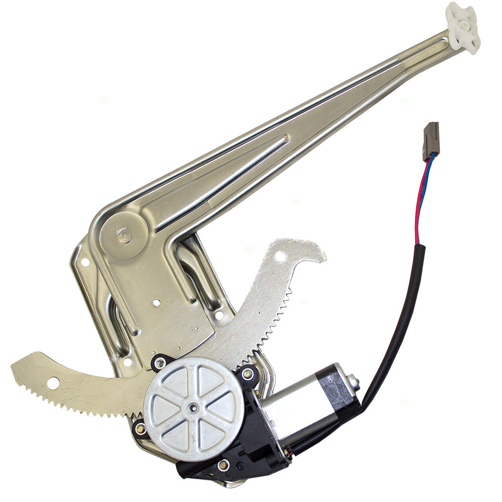 Drivers Front Power Window Regulator with Motor Assembly Compatible with 1993-2011 Ranger 1994-2010 B2300 B2500 B3000 B4000 Pickup 1FAA59526