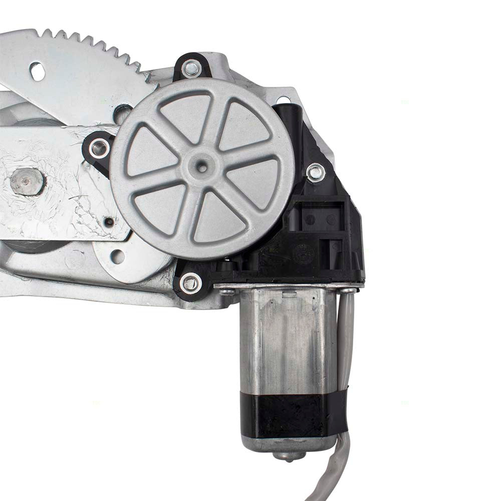 Drivers Rear Power Window Lift Regulator w/ Motor Assembly Compatible with 2003-2007 Taurus 2003-2005 Sable 3F1Z5427001AA