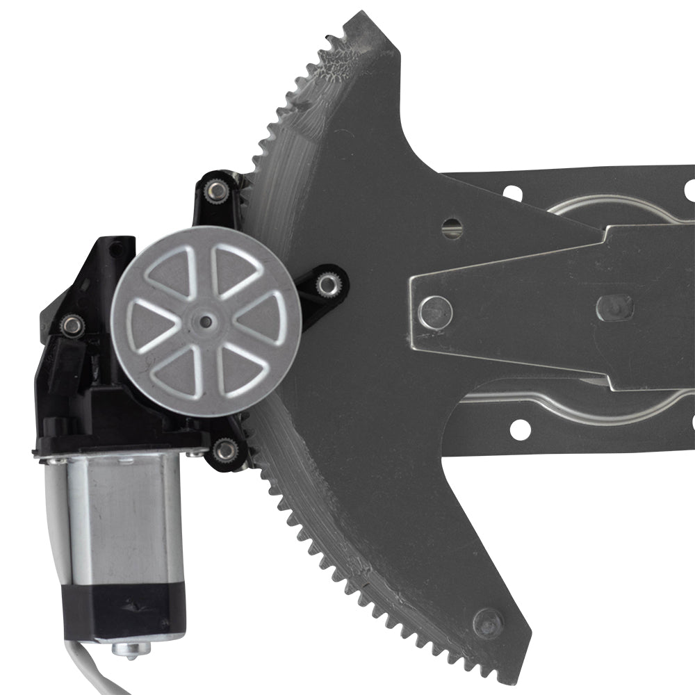 Drivers Front Power Window Lift Regulator with Motor Assembly Compatible with 1981-1996 F150 Pickup Truck F6TZ1523209AA