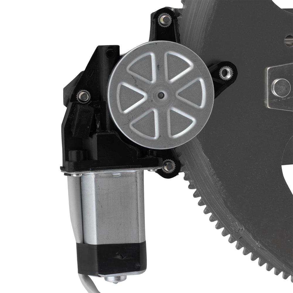 Drivers Front Power Window Lift Regulator with Motor Assembly Compatible with 1981-1996 F150 Pickup Truck F6TZ1523209AA