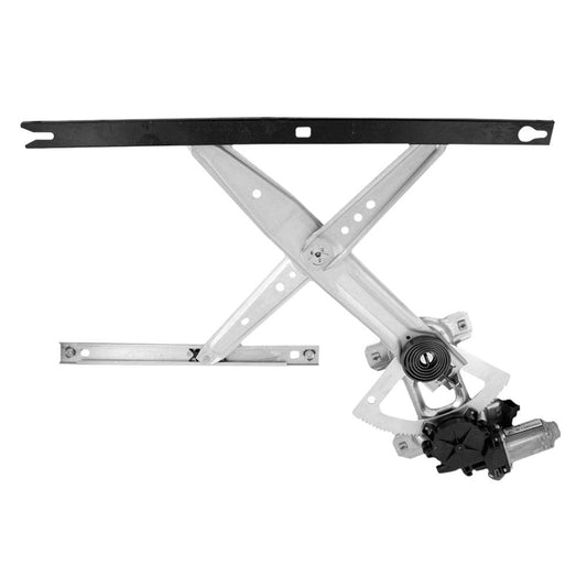 Drivers Front Power Window Lift Regulator with Motor Assembly Compatible with 2000-2012 F250 F350 F450 Super Duty Pickup Truck