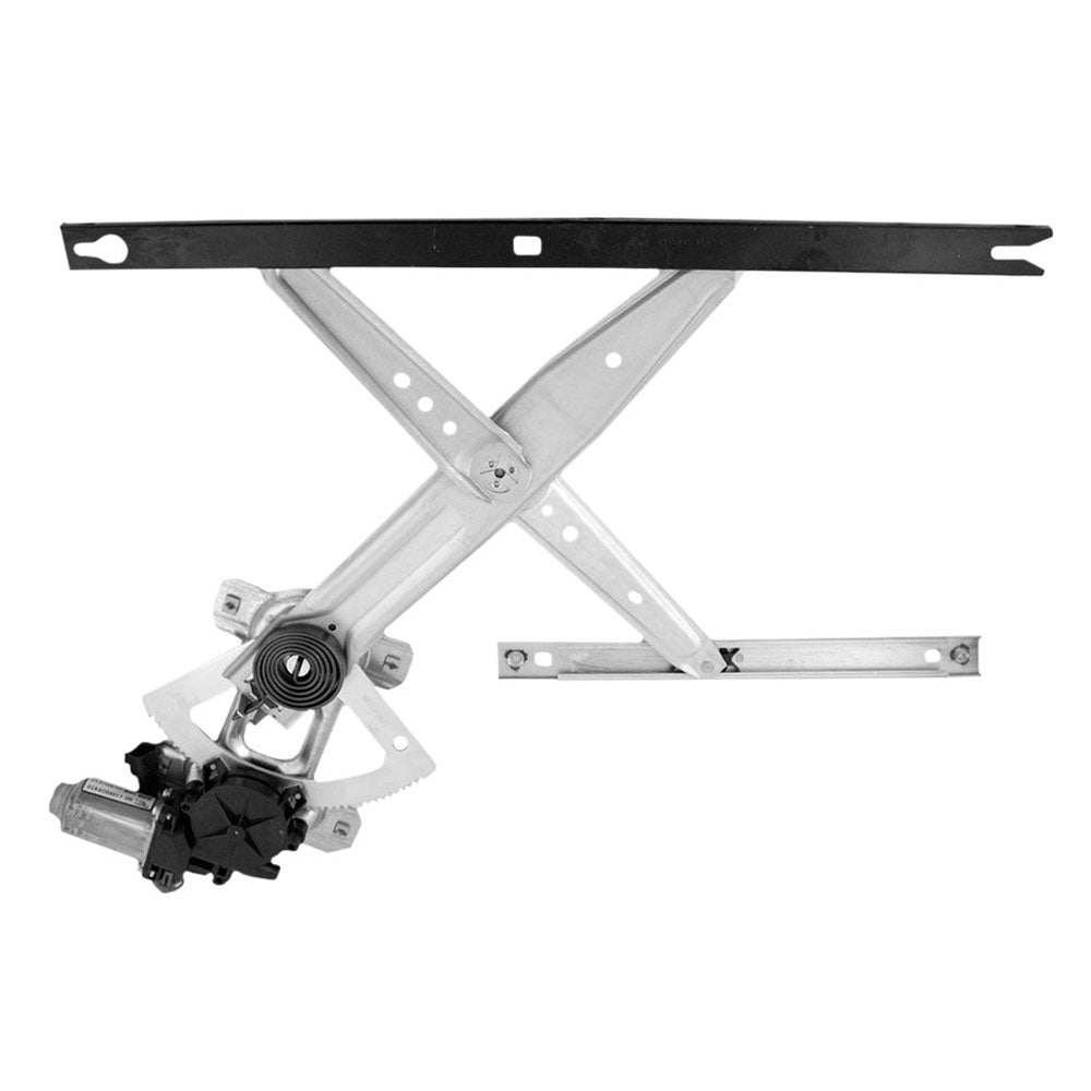 Passengers Front Power Window Regulator with Motor Assembly Compatible with 2000-2012 F250 F350 F450 Super Duty Pickup Truck