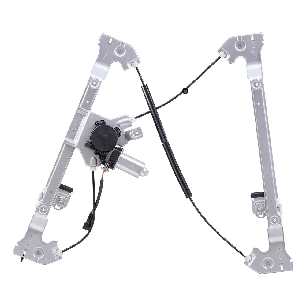 Drivers Rear Power Window Lift Regulator with Motor Assembly Compatible with 04-08 F150 Crew Cab Mark LT Pickup Truck 6L3Z1627001AA