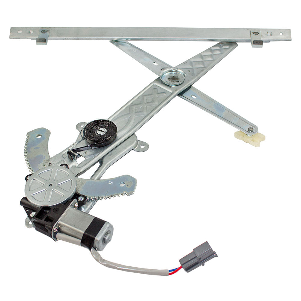 Drivers Front Power Window Lift Regulator with Motor Assembly Compatible with 1995-1997 1999-2003 Windstar Van 3F2Z1623209AA