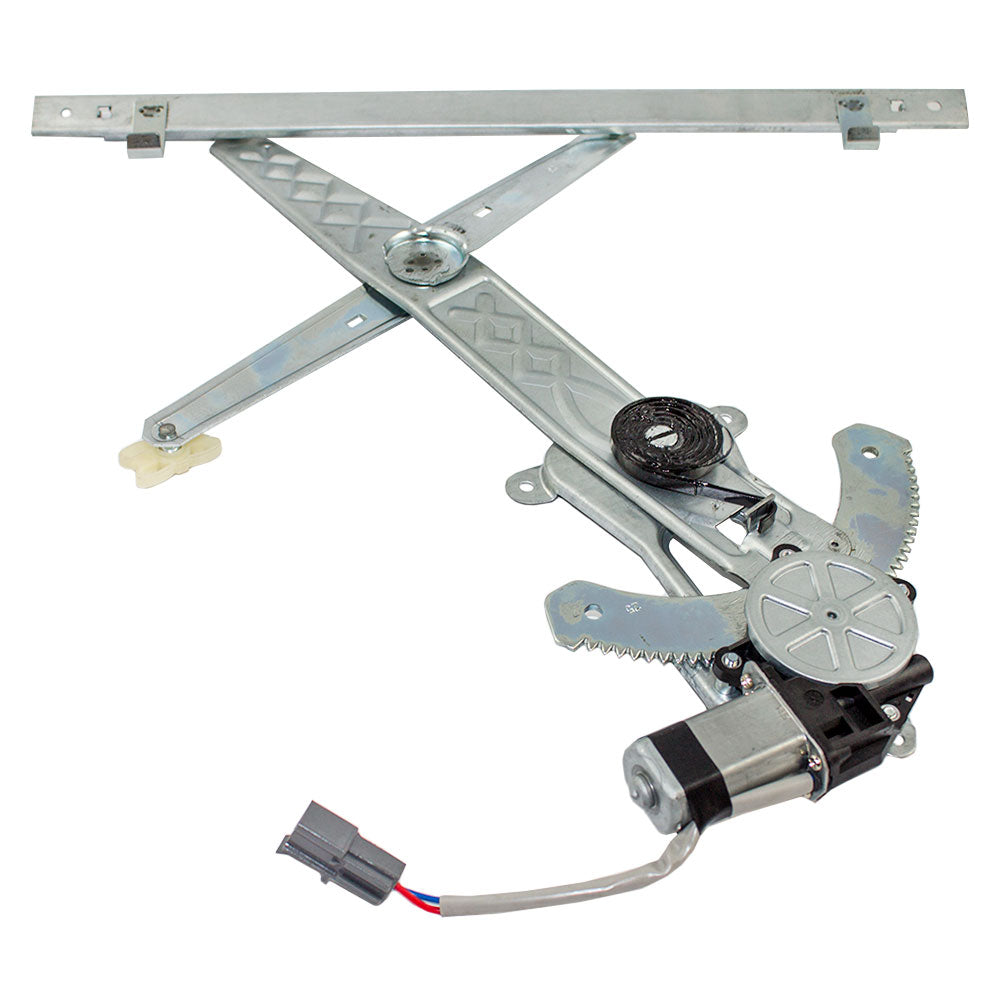 Passengers Front Power Window Lift Regulator with Motor Assembly Compatible with 95-97 Van 3F2Z1623208AA