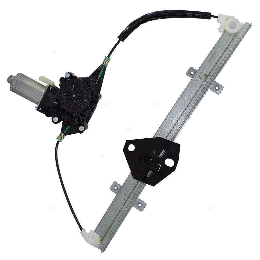 Drivers Power Window Lift Regulator with Motor Assembly Compatible with 1995-2000 Contour Mystique F5RZ 5423209 A