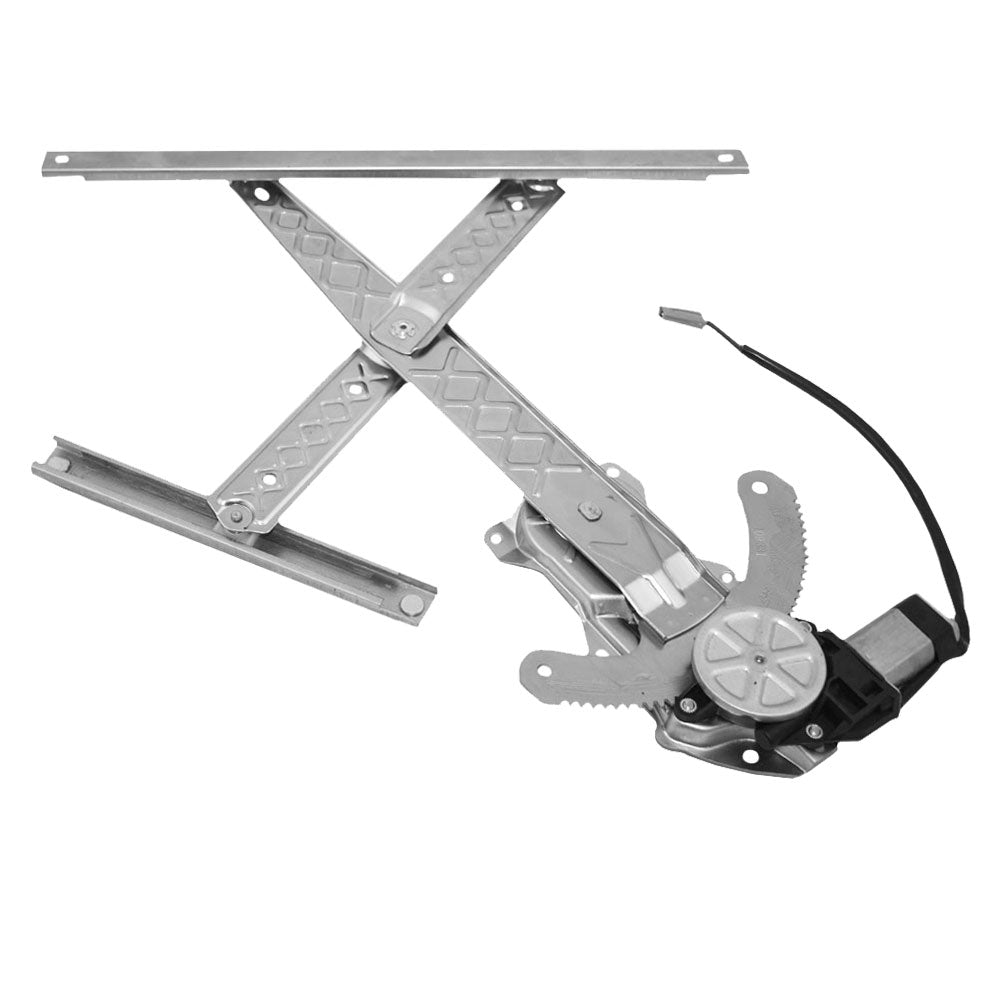 Drivers Front Power Window Lift Regulator with Motor Assembly Compatible with 1997-1998 F150 F250 Pickup Truck F65Z1523209AB