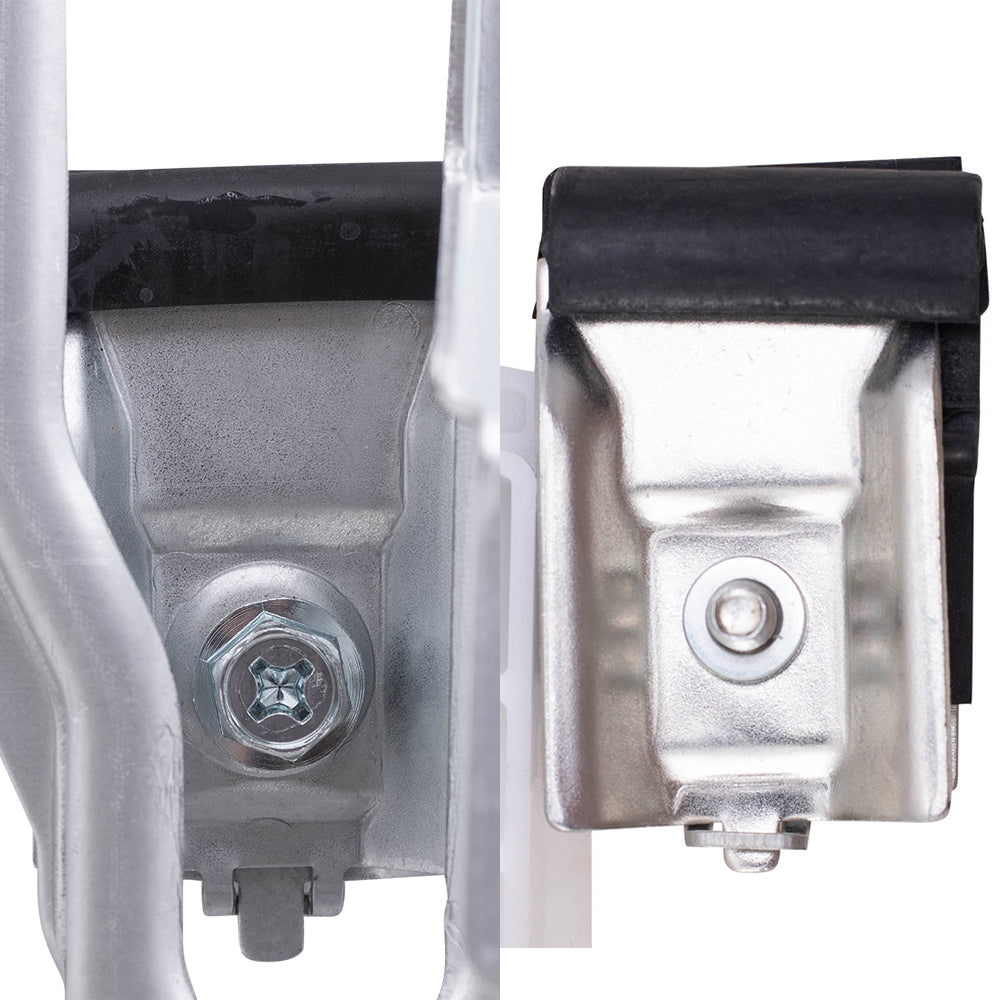 Front and Rear Power Window Regulators with Motor 4 Piece Set Compatible with 2009-2010 F-150 & 2009-2010 Lobo