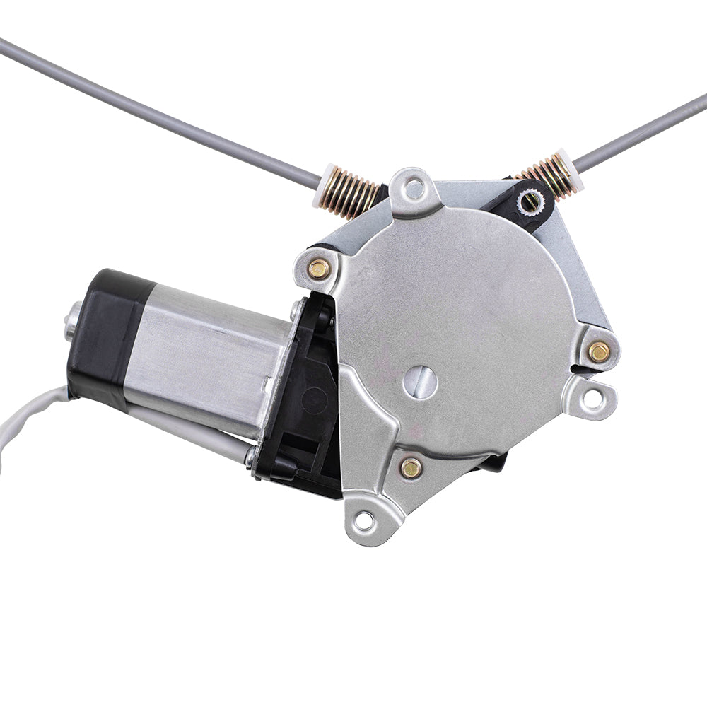 Drivers Rear Power Window Lift Regulator with Motor Assembly Compatible with 2004-2014 F150 Extended Cab Pickup Truck AL3Z1827001A