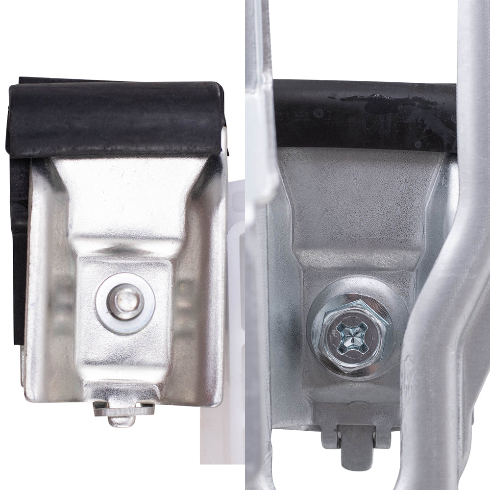 Front and Rear Passenger Side Power Window Regulators with Motor Compatible with 2009-2010 F-150/Lobo