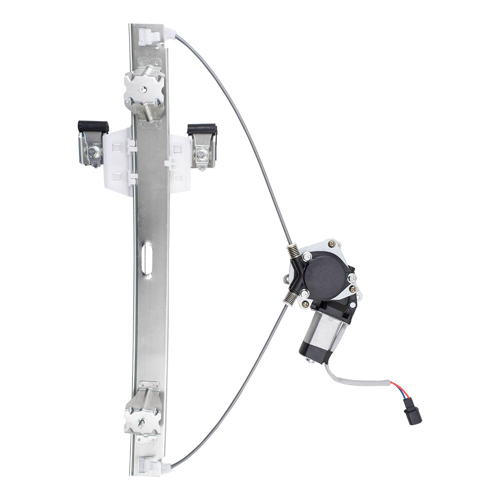 Passengers Rear Power Window Lift Regulator with Motor Assembly Compatible with 2004-2014 F150 Extended Cab Pickup Truck AL3Z1827000A