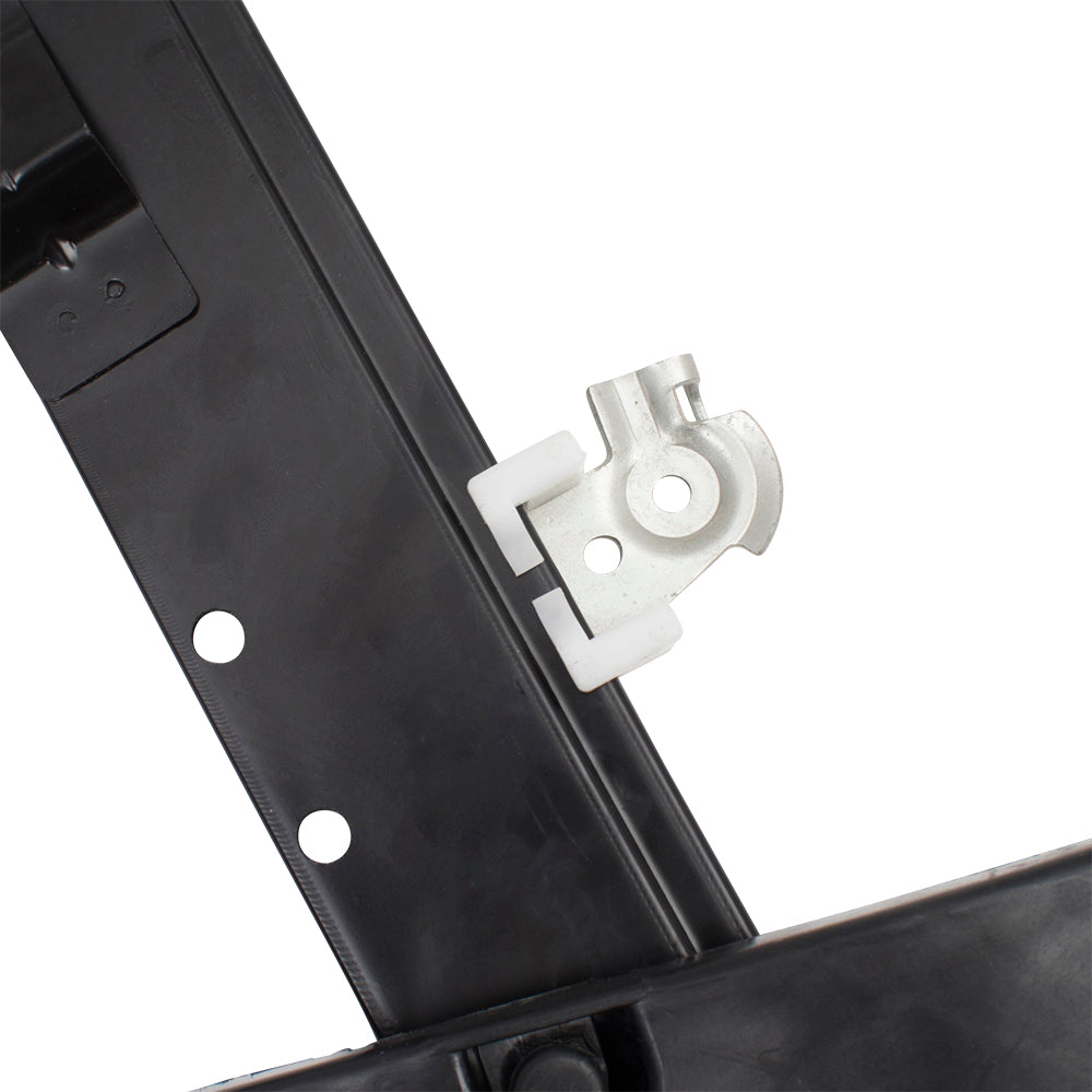 Drivers Front Power Window Regulator w/ Motor Assembly & 2 Pin Rectangular Connector Compatible with 2003-2006 Expedition Navigator 6L1Z7823395A