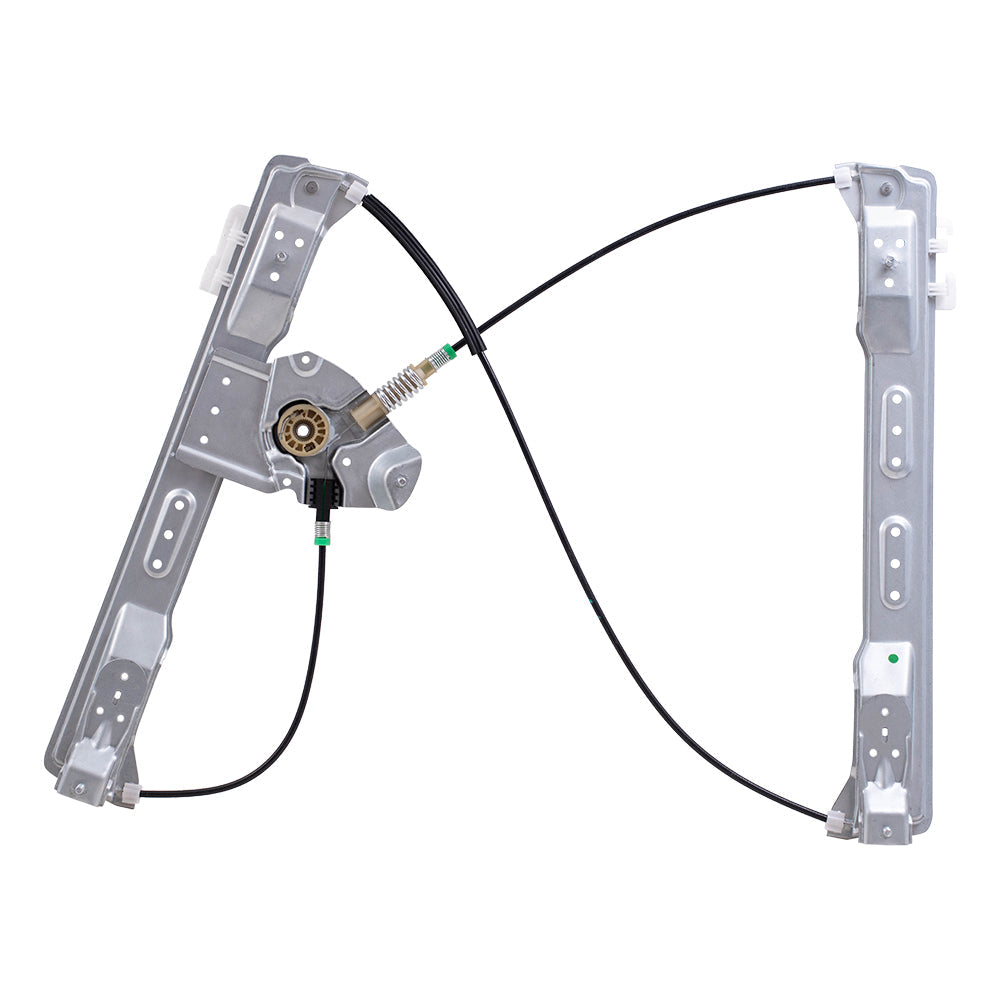 Front Driver and Passenger Side Power Window Regulators Without Motor Compatible with 10-19 MKT