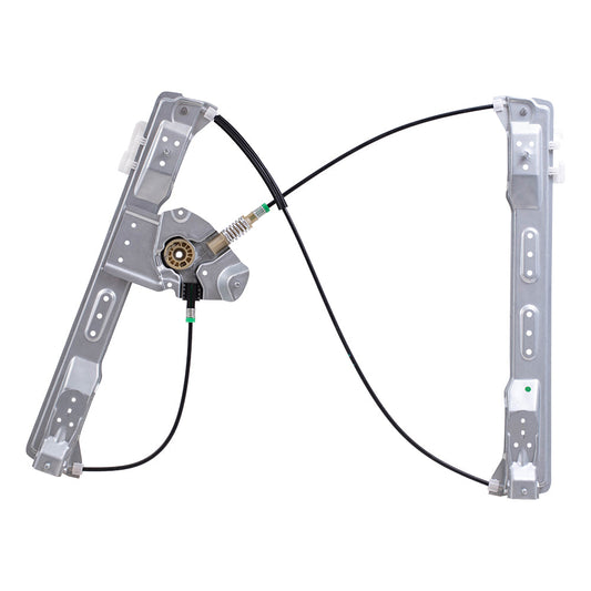 Front Driver and Passenger Side Power Window Regulators Without Motor Compatible with 10-19 MKT