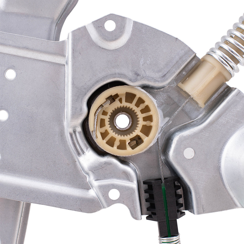 Front Driver and Passenger Side Power Window Regulators Without Motor Compatible with 10-19 MKT